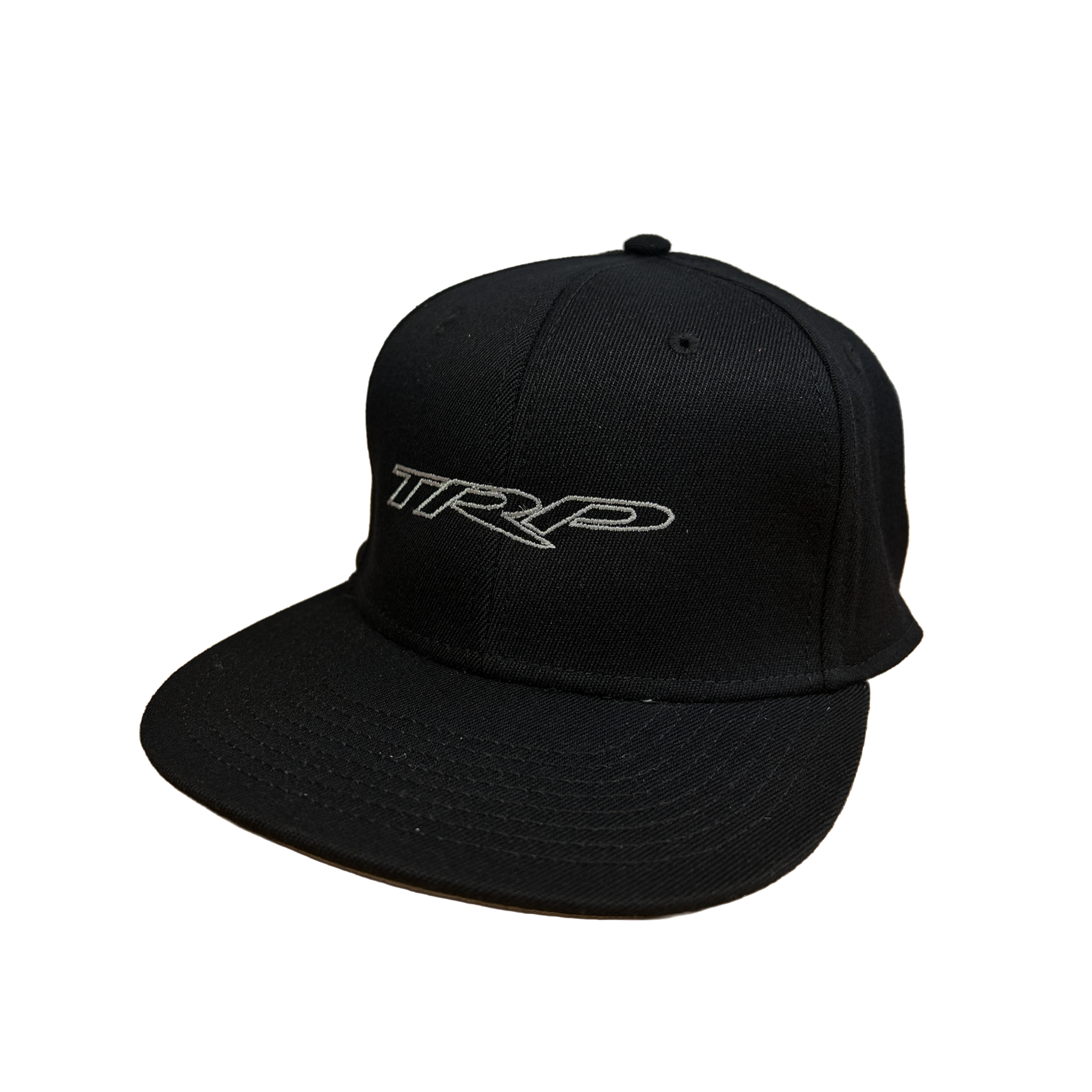 TRP Black Snapback W/ White Logo Hat