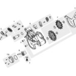 EVO 12 Derailleur Parts - 1. B-screw/ Limit screw replacement kit